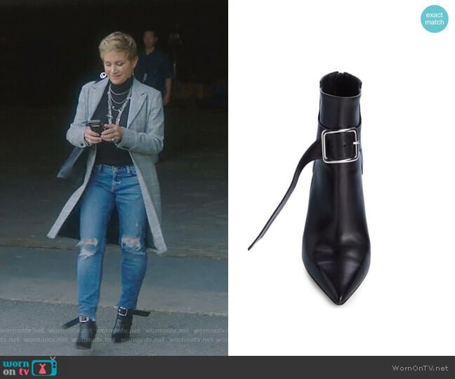 Alexander McQueen Front Buckle Boots worn by Gabrielle Carteris (Gabrielle Carteris) on BH90210