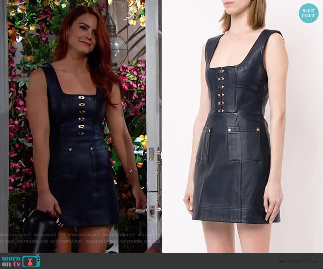 Alice McCall Sweet Street Mini Dress worn by Sally Spectra (Courtney Hope) on The Bold and the Beautiful