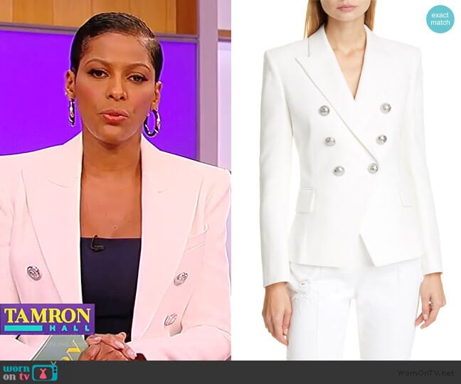 Balmain Double Breasted Blazer worn by Tamron Hall on Tamron Hall Show