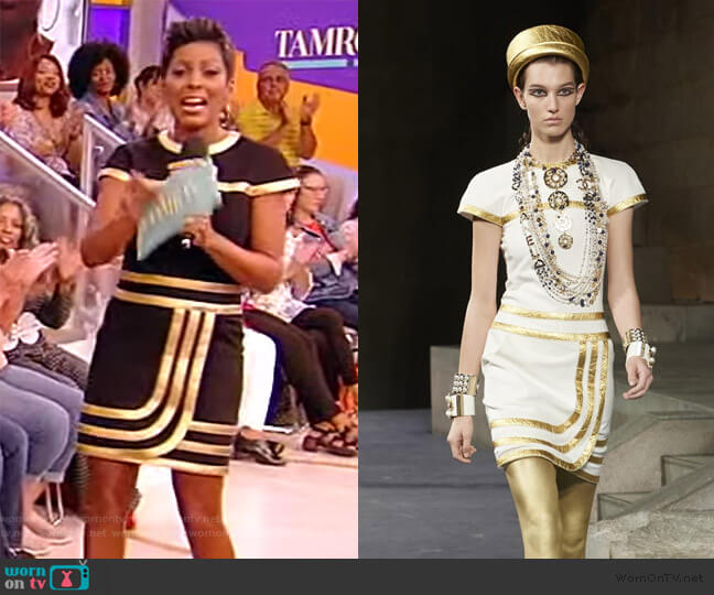 Chanel 2019 Metiers D'Art Paris New York Collection worn by Tamron Hall on Tamron Hall Show