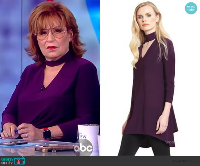 Clara Sunwoo Choker Blouse worn by Joy Behar on The View