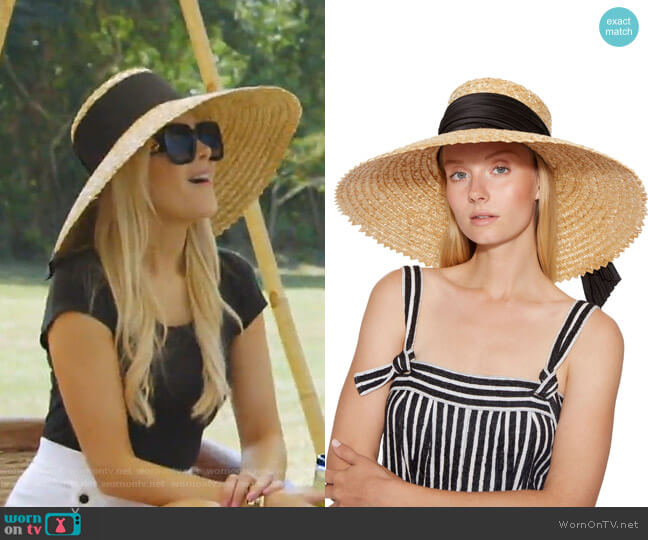Eugenia Kim Mirabel Straw Hat worn by Kameron Westcott on The Real Housewives of Dallas