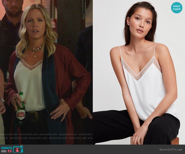 Babaton Galen Camisole worn by Jennie Garth (Jennie Garth) on BH90210