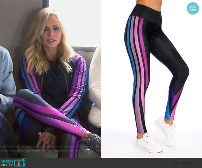 Gold Sheep Clothing Neon Lucky Lanes worn by Tamra Judge on The Real Housewives of Orange County