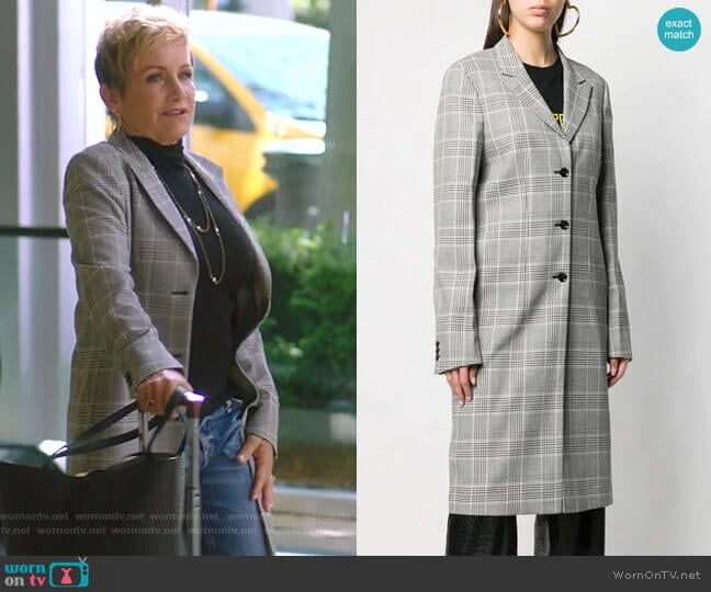 RtA Jameson Coat worn by Gabrielle Carteris (Gabrielle Carteris) on BH90210