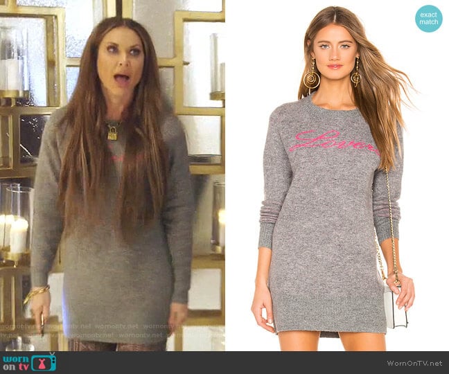 Lovers + Friends For Lovers Sweater Dress worn by LeeAnne Locken on The Real Housewives of Dallas