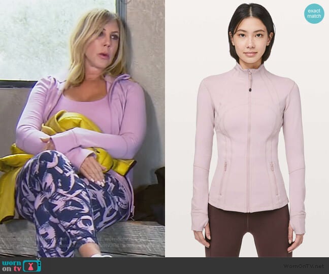 Lululemon Define Jacket worn by Vicki Gunvalson on The Real Housewives of Orange County