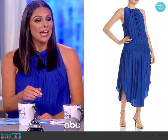 Ramy Brook Audrey Midi Dress worn by Abby Huntsman on The View