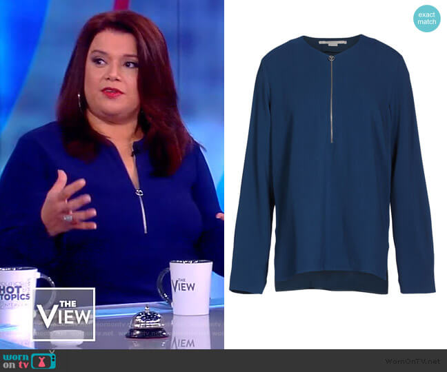 Stella McCartney Arlesa Top worn by Ana Navarro on The View
