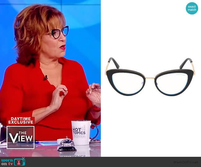 Tom Ford 53MM Cat Eye Glasses worn by Joy Behar on The View