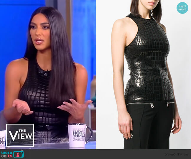 Tom Ford Crocodile Effect Top