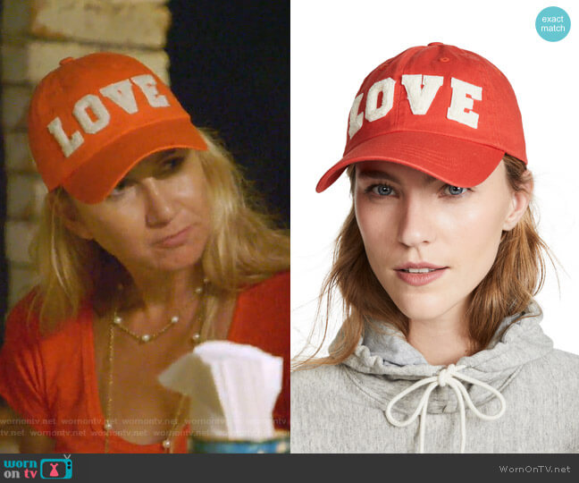 Tory Sport Love Cap worn by Kary Brittingham on The Real Housewives of Dallas
