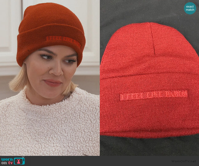 Kanye West I Feel Like Pablo worn by Khloe Kardashian on Keeping Up with the Kardashians