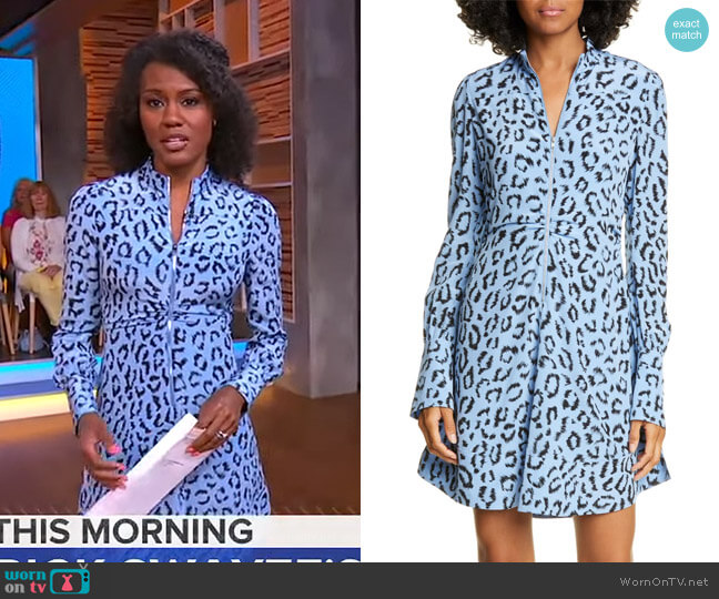 A.L.C. Marcella Dress worn by Janai Norman on Good Morning America