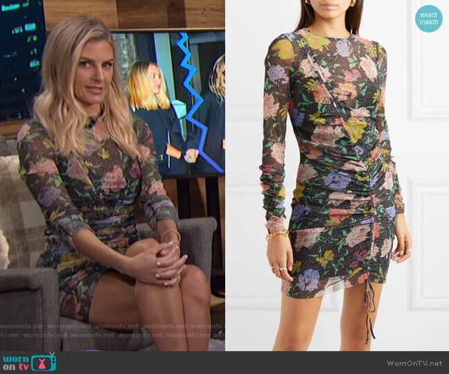 Alice McCall Cosmic Dancer Mini Dress worn by Morgan Stewart on E! News