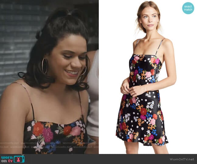 Bec & Bridge Cha Cha Mini Dress worn by Yoli (Justina Adorno) on Grand Hotel