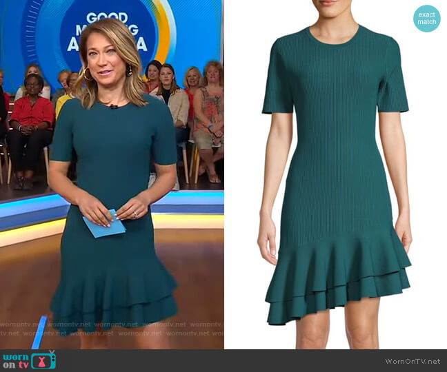 Diane von Furstenberg Adeline Dress worn by Ginger Zee on Good Morning America