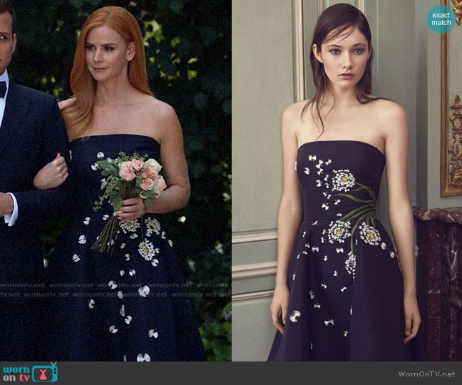 by Monique Lhuillier - Spring 2019 Collection worn by Donna Paulsen (Sarah Rafferty) on Suits