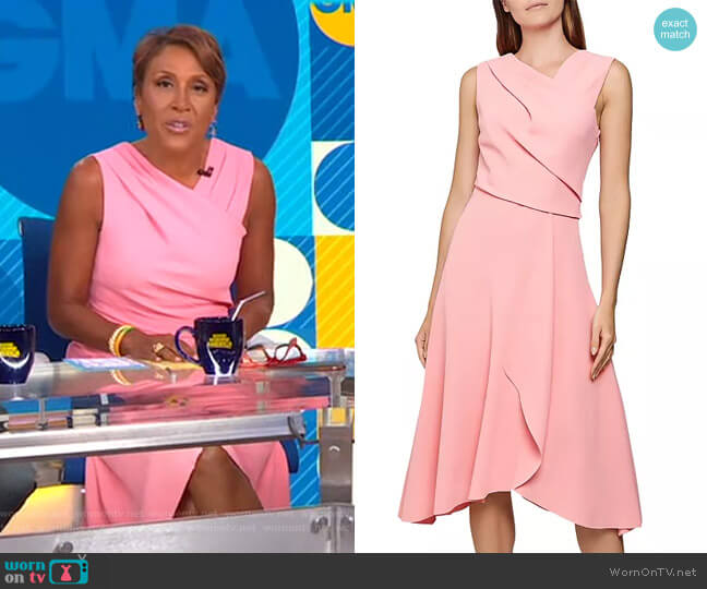 Reiss Marling Dress worn by Robin Roberts on Good Morning America