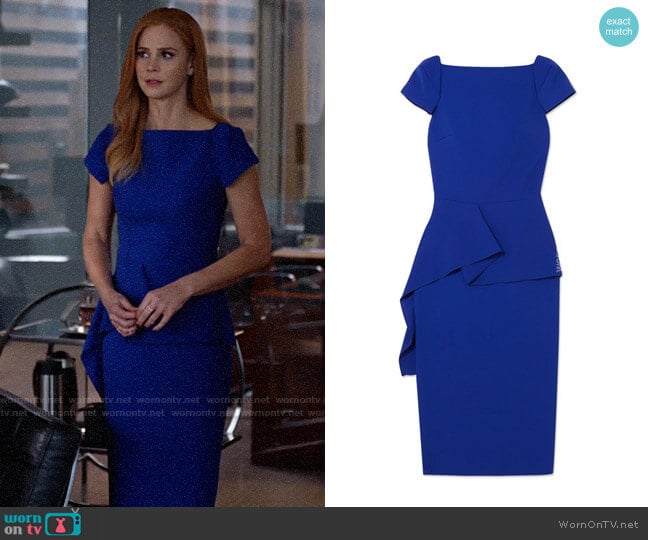 Roland Mouret Aldingham Dress worn by Donna Paulsen (Sarah Rafferty) on Suits