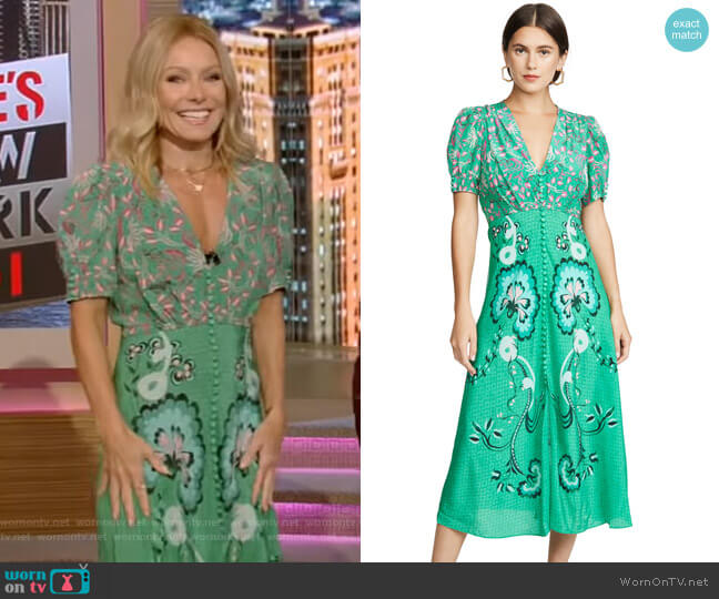 Saloni Lea Dress worn by Kelly Ripa on Live with Kelly and Mark