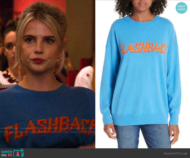 Sandro Flashback Sweater worn by Astrid (Lucy Boynton) on The Politician