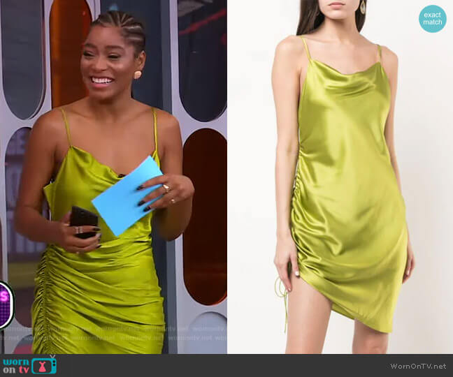 Cinq a Sept Astrid Dress worn by Keke Palmer on Good Morning America