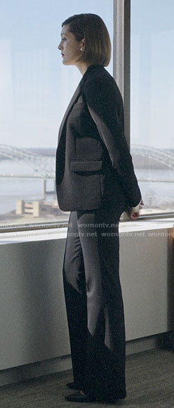 Sydney’s black suit on Bluff City Law
