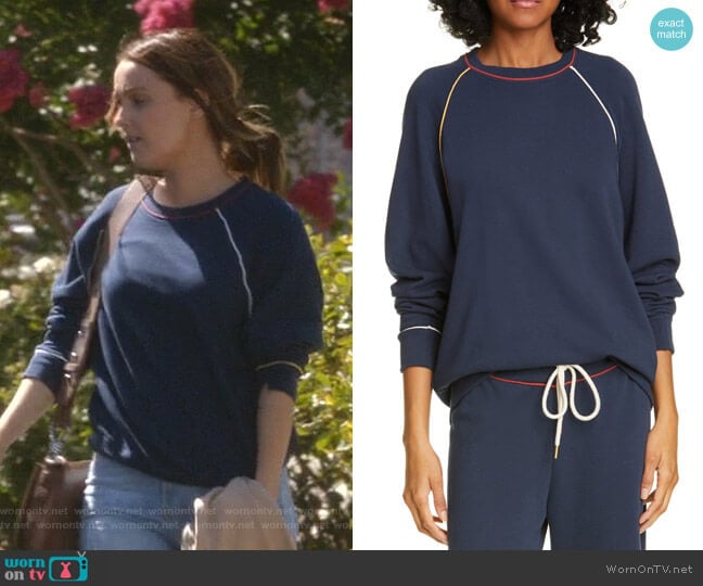 The Great The College Sweatshirt worn by Jo Wilson (Camilla Luddington) on Greys Anatomy