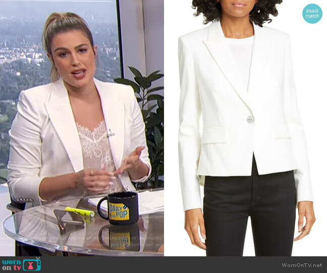 Veronica Beard Danielle Dickey Jacket worn by Carissa Loethen Culiner on E! News