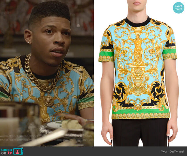 Versace Classical T-Shirt worn by Hakeem Lyon (Bryshere Y. Gray) on Empire