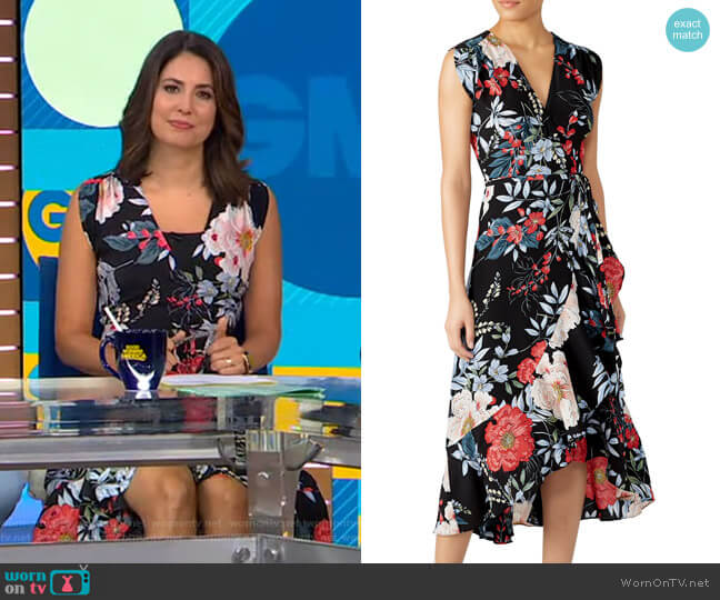 Yumi Kim Floral Santorini Dress worn by Cecilia Vega on Good Morning America