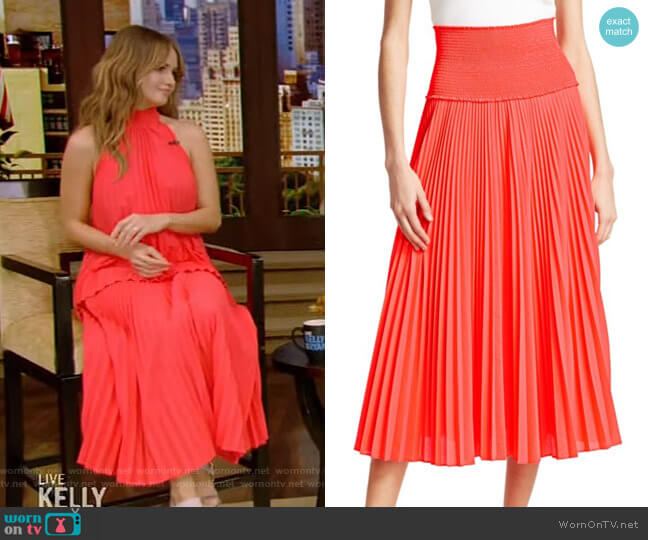 A.L.C. Hedrin Pleated Skirt