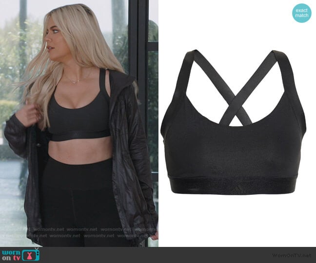 Adidas Stretch Sports Bra worn by Kourtney Kardashian on Keeping Up with the Kardashians