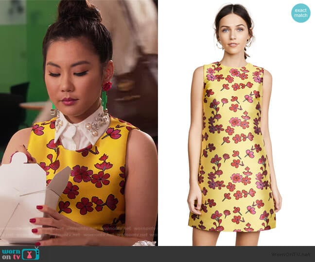 Alice + Olivia Coley Dress worn by Dixie Sinclair (Irene Choi) on Insatiable