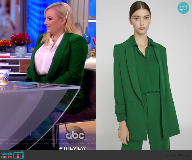 Alice + Olivia Kylie Blazer worn by Meghan McCain on The View
