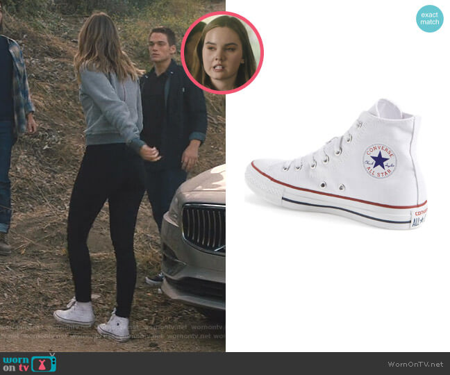 Converse Chuck Taylor High Top Sneaker worn by Candace Preston (Ajiona Alexus) on Light as a Feather
