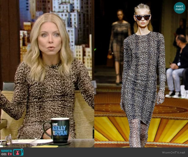 Christian Siriano 2019 Spring Collection worn by Kelly Ripa on Live with Kelly and Mark