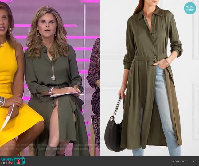 Diane von Furstenberg Clarise Shirtdress worn by Maria Shriver on Today