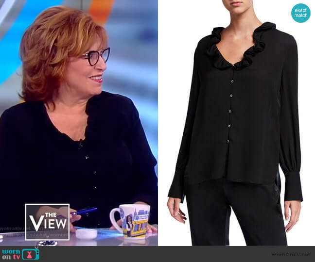 Azra Blouse bv Elie Tahari worn by Joy Behar on The View