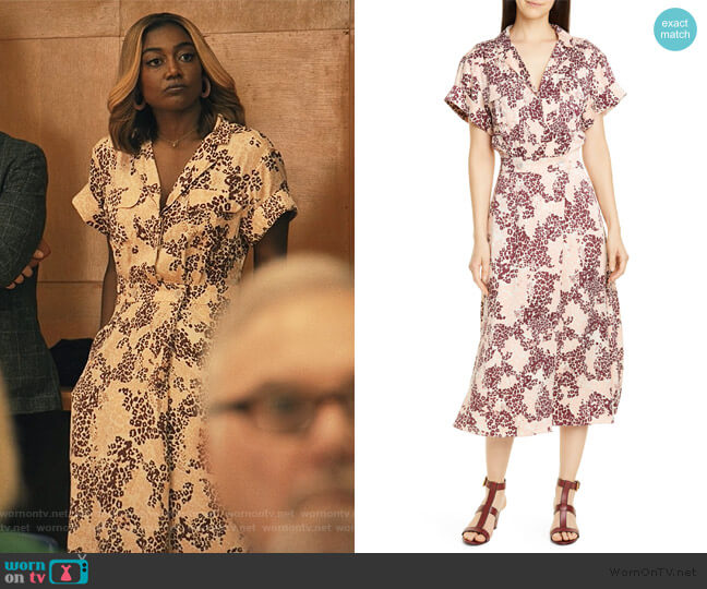 Equipment Orlenna Dress worn by Daisy Grant (Patina Miller) on Madam Secretary