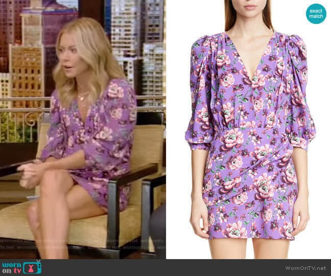 Magda Butrym Faro Dress worn by Kelly Ripa on Live with Kelly and Mark