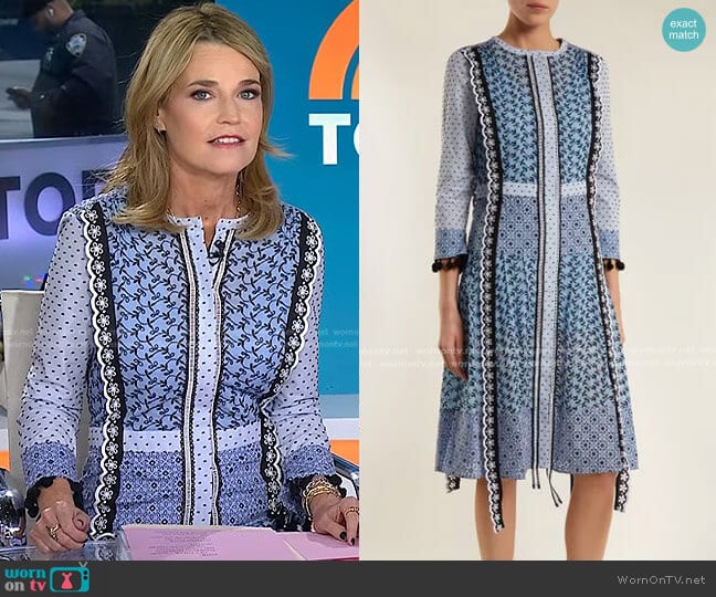 Altuzarra Grenelle Dress worn by Savannah Guthrie on Today