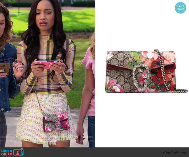 Gucci Dionysus GG Blooms Mini Bag worn by Magnolia Barnard (Erinn Westbrook) on Insatiable