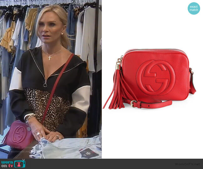 Gucci Soho Leather Disco Bag worn by Tamra Judge on The Real Housewives of Orange County
