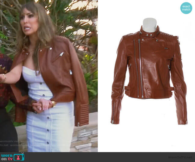 IRO Luciana Jacket worn by Kelly Dodd on The Real Housewives of Orange County