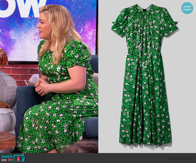 Marc Jacobs Sofia Loves The 40s Dress worn by Kelly Clarkson on The Kelly Clarkson Show