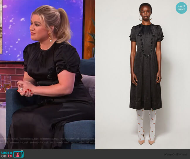 Marc Jacobs New York Magazine The 40's Dress worn by Kelly Clarkson on The Kelly Clarkson Show