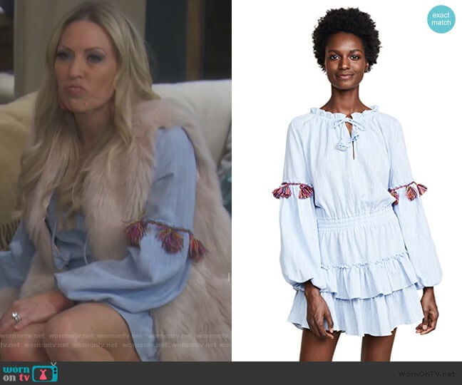 Misa Neila Dress worn by Braunwyn Windham-Burke on The Real Housewives of Orange County