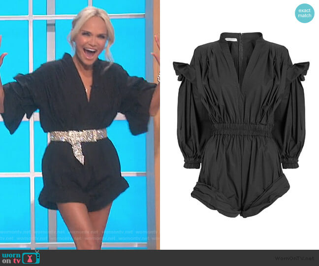 Philosophy Di Lorenzo Serafini Poplin Cotton Romper
